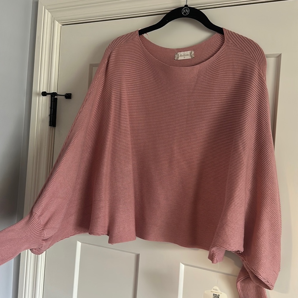 Altard State pink sweater, size-small, color-pink
